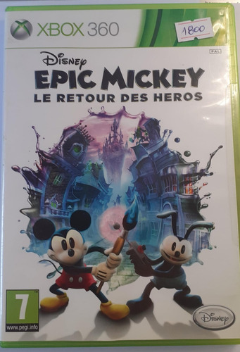 Disney Epic Mickey  Le Retour Des Heros  Xbox 360 Pal
