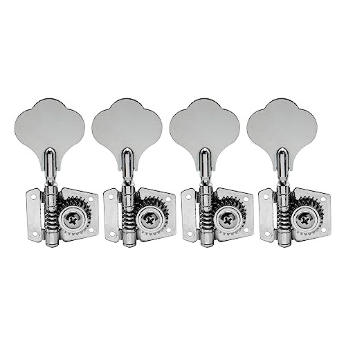 4 Inline 4r Vintage Open Gear Bass Tuners Machine Tunin...