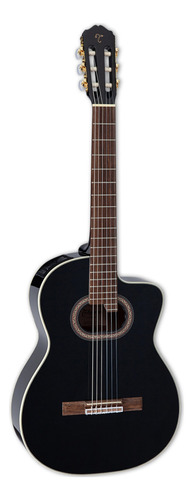 Guitarra Electroacústica Takamine GC6CE para diestros negra laurel brillante