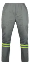 Comprar Calça De Brim Uniforme Profissional Com Faixa Refletiva