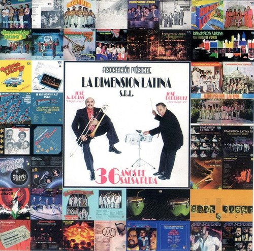 Cd Original Salsa Dimension Latina 36 Años De Salsa Pura