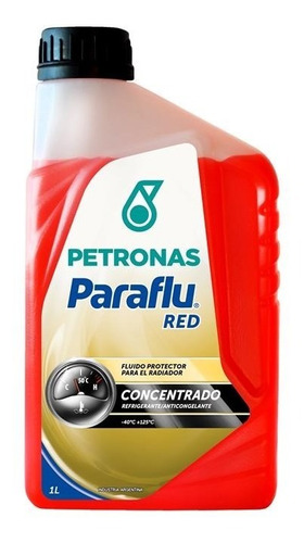 Paraflu Refrigerante Organico Concentrado Rojo 1 Lt