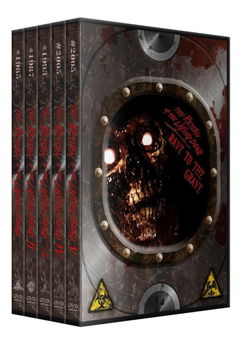 Return Of The Living Dead- Coleccion En Dvd Latino/ingles
