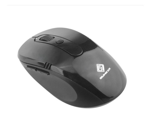 Mouse Gamer Sem Fio Wireless Notebook Mac Pc Preto