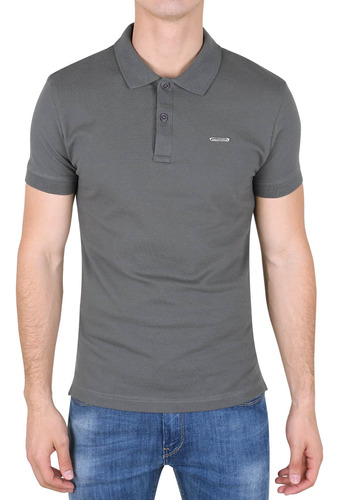 Playera Tipo Polo 3 Pzas Básica Silver Plate Slim Fit 10440