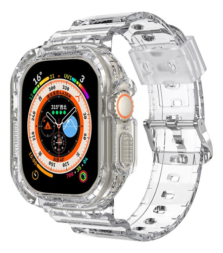Correa Con Case Tpu Para Apple Watch Ultra 49mm