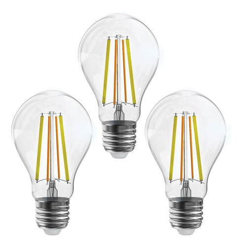 Pack 3 Ampolletas Smart Led Filamento B02 F-a60 Sonoff