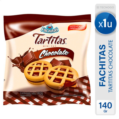 Galletitas Fachitas Tartitas Mini Pay Chocolate Mejor Precio