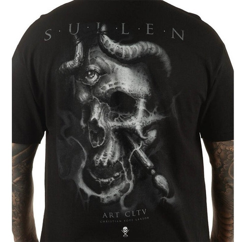 Imagem 3 de 3 de Camiseta Sullen Boye Tattoo Preta