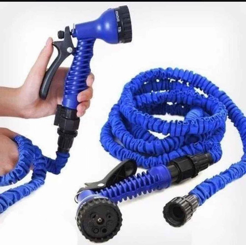 Imagen 3 de 4 de Manguera Retráctil Expandible 15 Mts Con Pulverizador