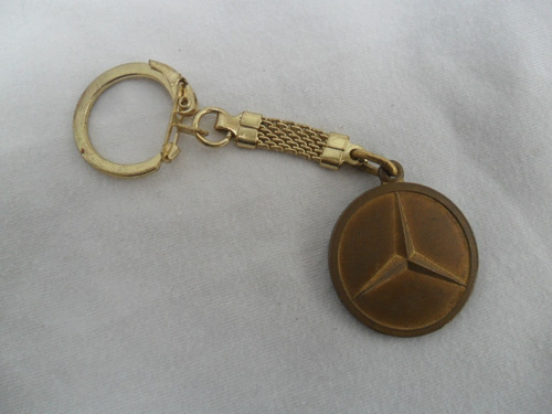 Llavero Insignia Mercedes Benz Antiguo Agencia 1112 1114