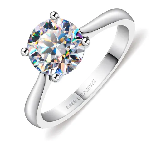 Anillos de moissanita hotsell