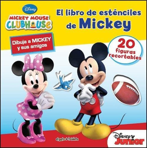 Libro De Estenciles De Mickey, El, de Disney. Editorial El Gato de Hojalata en español