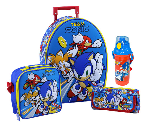 Sonic Set Maleta/lonch/cart + Tomatodo 480 Ml