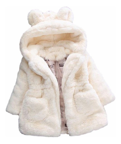 Chaqueta Conejita Invierno Capucha Niña