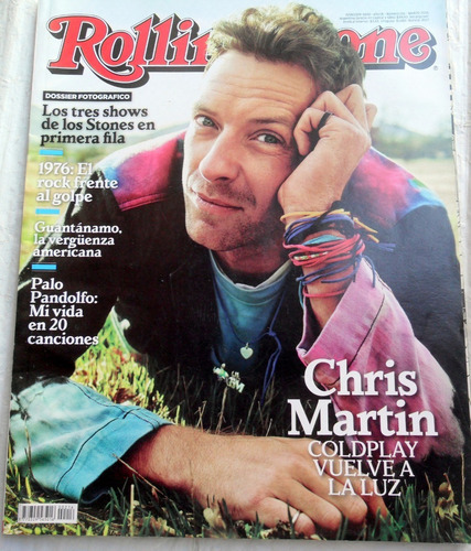 Rolling Stone 216 Shows Stones 2016 * Coldplay Palo Pandolfo