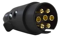 Comprar Ficha Conector Tráiler Acoplado Plástico 7 Vías Macho Negro