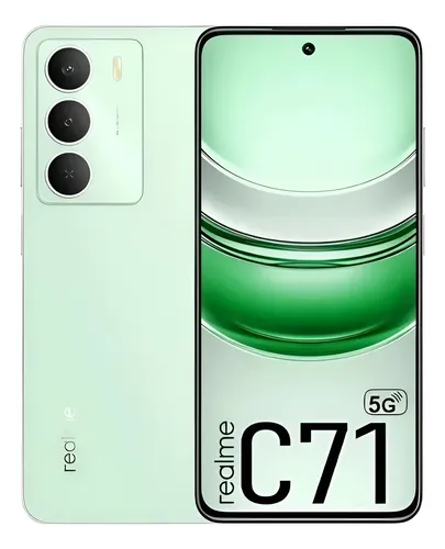 Smartphone Realme C71 5g Dualsim +nfc 256gb Verde 8gb Global