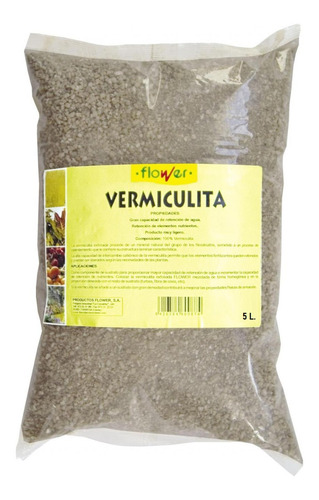 Vermiculita Para Autocultivo Bolsa 5 Litros Oferta