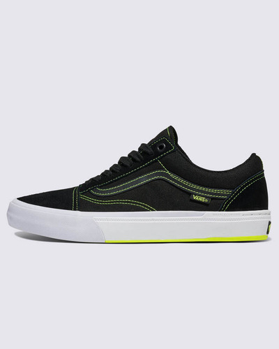 Vans Skate Bmx Old Skool Black Neon Yellow