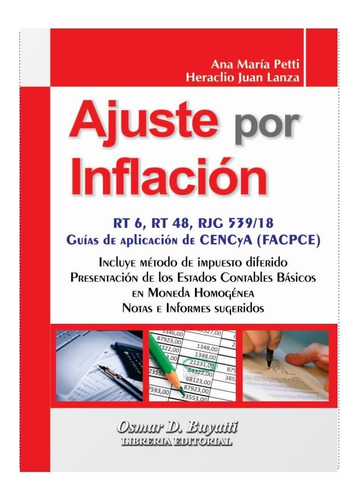 Libro Ajuste Por Inflación Ana Maria Petti 
