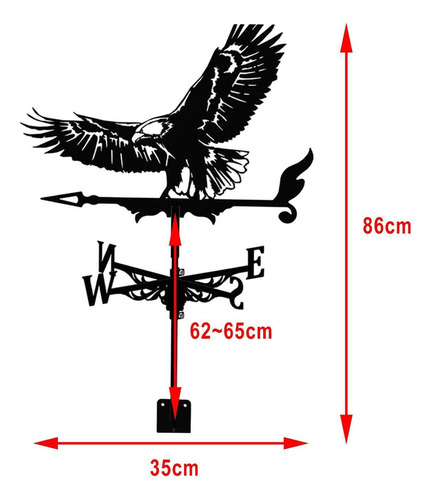Herramientas De Medición De Molinete De Águila Retro
