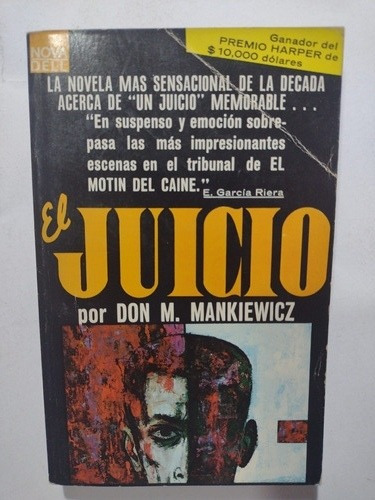 Libro El Juicio- Don M Mankiewicz- Ed Novaro- 1969