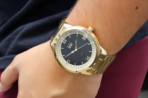Relogio Dumont Masculino Dourado Du2035mnq/4p
