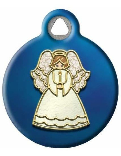 Ángel Figura Decorativa Pet Id Tag Para Perros Y Gatos  per