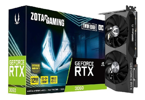 Vga Zotac Nv Rtx3060 12gb Gddr6x Twin Edge Oc Zt-a30600h-10m