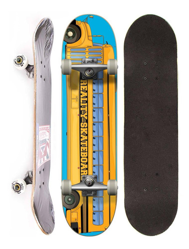 Skate Completo Reality Semi Profissional Bus Street