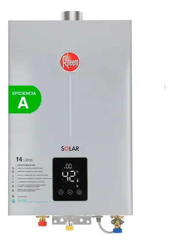 Calefont 13 Litros Tiro Forzado Gas Natural Rheem