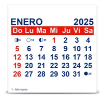 Comprar Kit Imprimible Calendario Mignon 2025 En Pdf