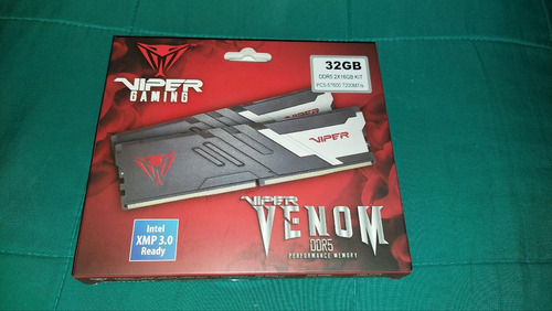 Memorias Ram Ddr5 Patriot Viper Venom 2x16gb (32gb) 7200mhz