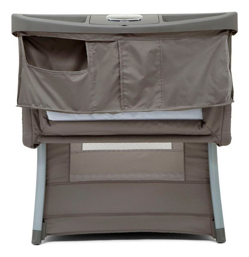 Cuna Joie Illusion Nickel Con Cambiador Color Gris Diseño de la tela Gris