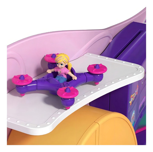 Polly Pocket La habitación de diversión para muñecas Polly Mattel Fry98