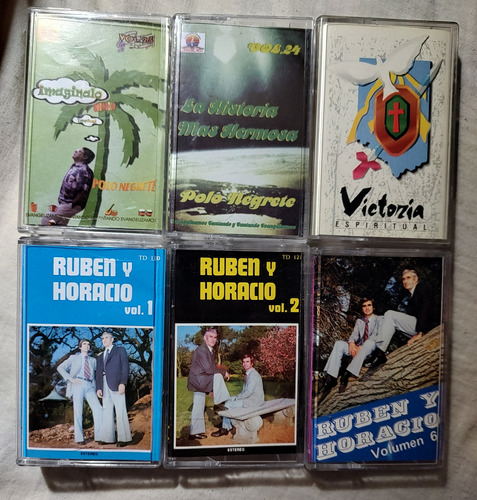  Rubén Y Horacio Y Otros - Lote X 6 Cassettes