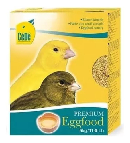 Cede Alimento Para Canarios Eggfood 5kg