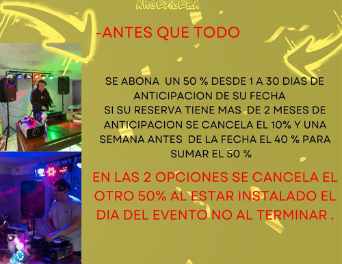 Dj Audio Iluminacion