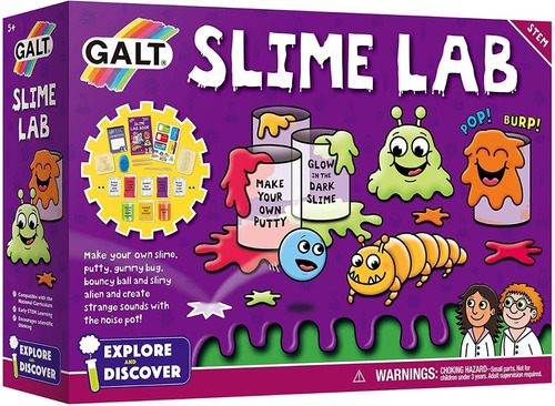 Kit De Ciencia Para Niños Slime Lab Experimentos Galt