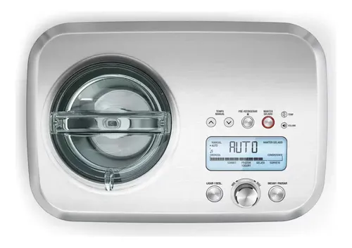 Máquina para hacer helados Tramontina Breville Gelato Express 12 funciones, 1 litro, 220 V