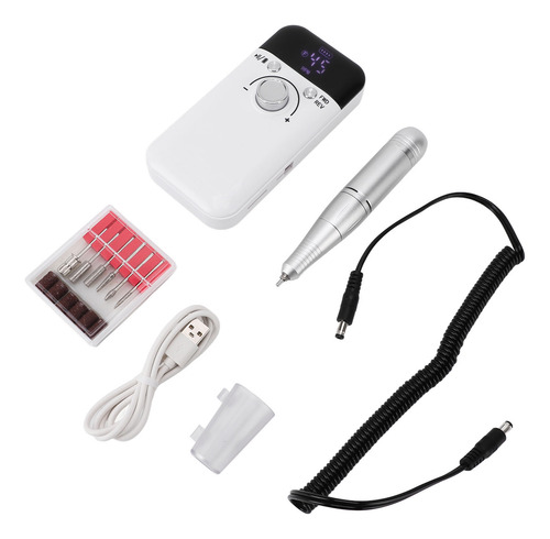 Taladro De Uñas Portátil Recargable Profesional Efectivo