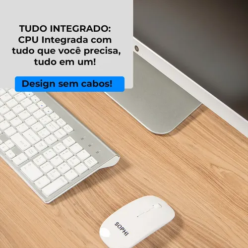 Computador All In One Sophi Zh238 I5 16gb Ssd 512gb Branco