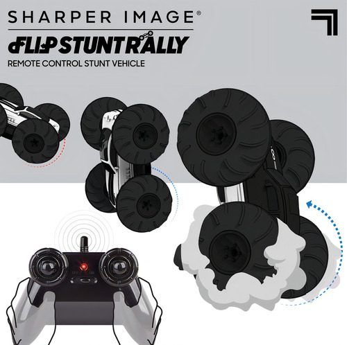 Sharper Image Coches De Control Remoto Con Control Remoto P. Color Negro
