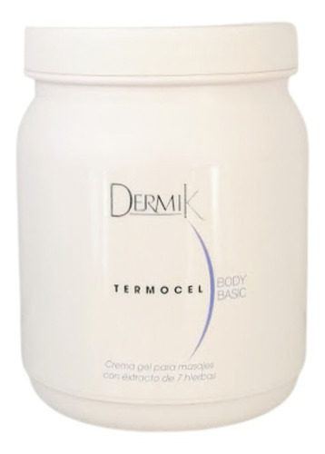  Dermik Termocel /termogel  1 Kilo Crema Calor 