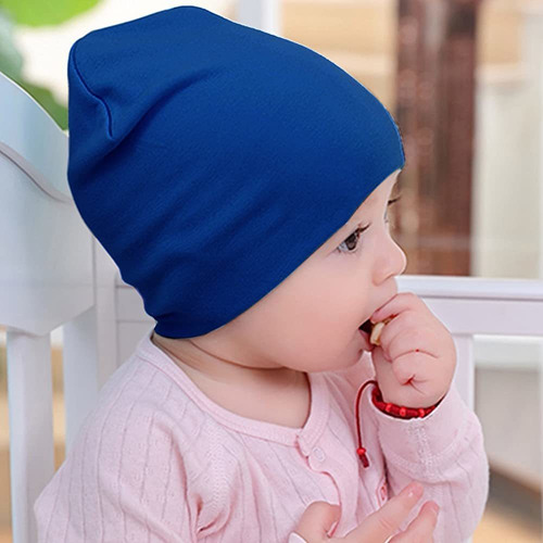 Imagen 6 de 8 de Paquete De 6 Gorros De Gorritas Tejidas Para Niños Pequeños