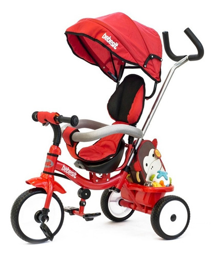 Imagen 6 de 6 de Triciclo Multifuncional Bebesit Joy Sl-1881 Rojo