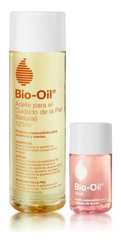 Bio Oil Natural 125ml + Bio Oil 25ml