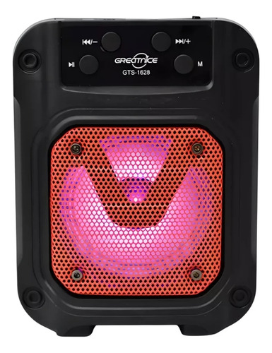 Bocina Bluetooth Radio Fm Rgb Link Bits Panel Solar Rfr113