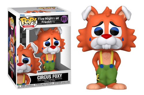 Circus Foxy Funko Pop 911 / Five Nights At Freddy's / Fnaf